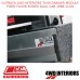 OUTBACK 4WD INTERIORS TWIN DRAWER MODULE FIXED FLOOR RODEO DUAL CAB 1988-11/02